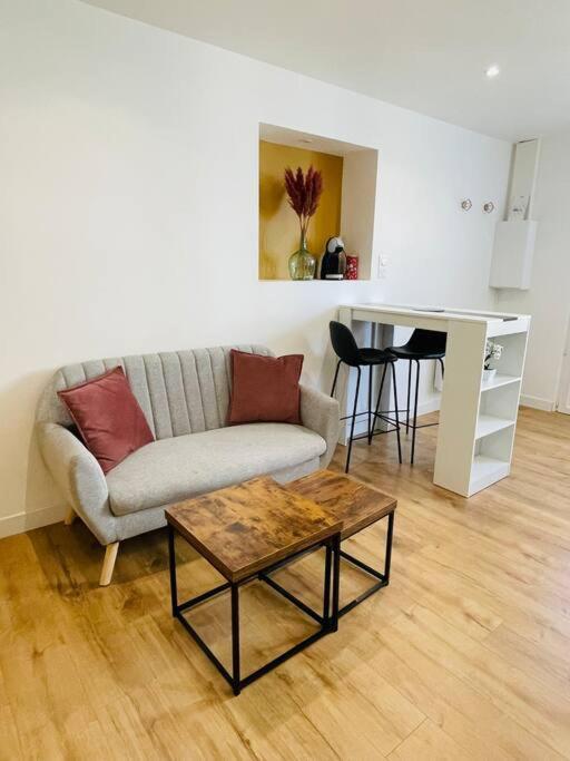 Le Belloc- Suberbe Appartement T1 Bis - Au Calme - Terrasse - Vue Jardin Agen Exterior photo